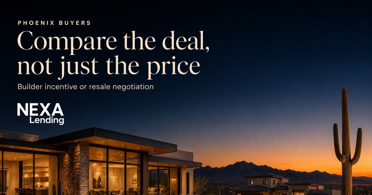 Phoenix buyers — Compare the deal, not just the price
